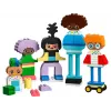 Konstrukcinis žaislas LEGO DUPLO 10423 statomų žmonių rinkinys, 71 detalė, amžius 3+, figūrų aukštis 260 mm