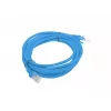 Patch cord LANBERG PCU6-20CC-0300-B RJ45 Cat.6 3 m Mėlynas U/UTP CCA 250 MHz
