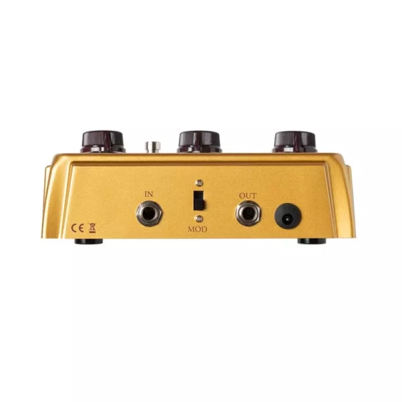 Gitaros efektų pedaliukas WARM AUDIO Centavo Overdrive WA-CV — analoginė grandinė, tikrasis apeinamasis perjungimas