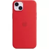 “Apple iPhone 14 Plus” silikoninis dėklas su “MagSafe” – (PRODUCT)RED
