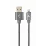 Lightning laidas Cablexpert CC-USB2S-AMLM-2M-BG