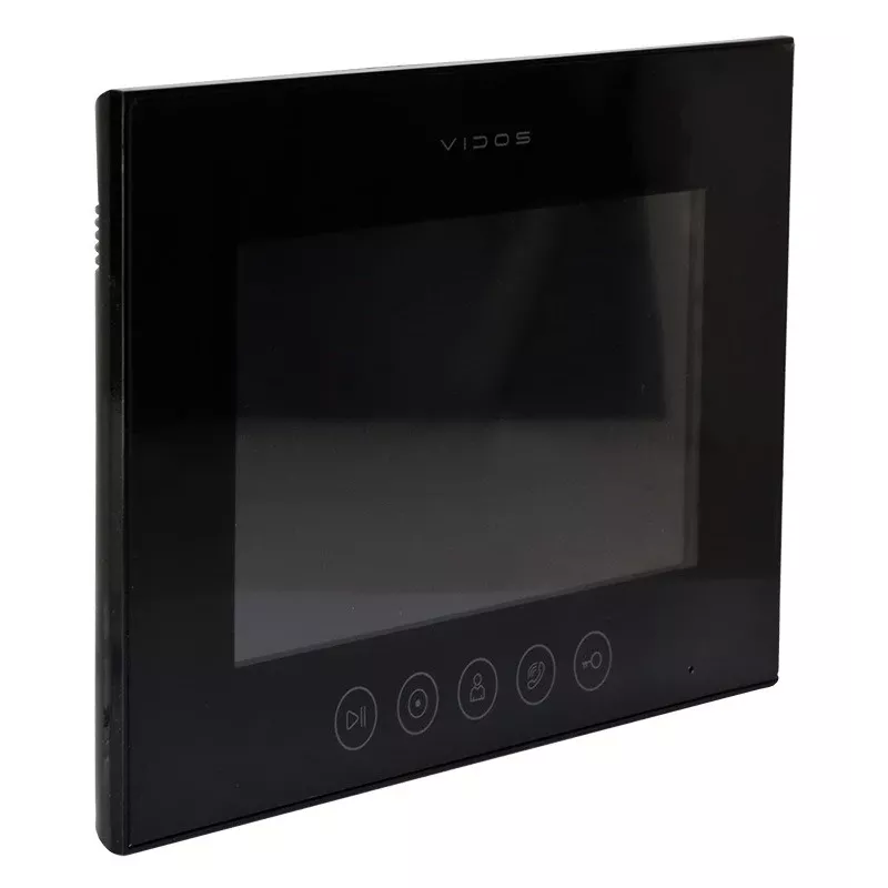 WiFi vaizdo domofono monitorius VIDOS X M11B-X 7 colių ekranas LCD TFT 1024x600px Juodas
