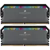 Corsair Dominator Platinum RGB, DDR5-5600, CL36, AMD EXPO - 32 GB Dual-Kit, pilka