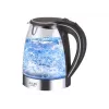 Adler AD 1225 elektrinis virdulys 1,7 L Juoda, Nerūdijantis plienas, Skaidrus 2200 W
