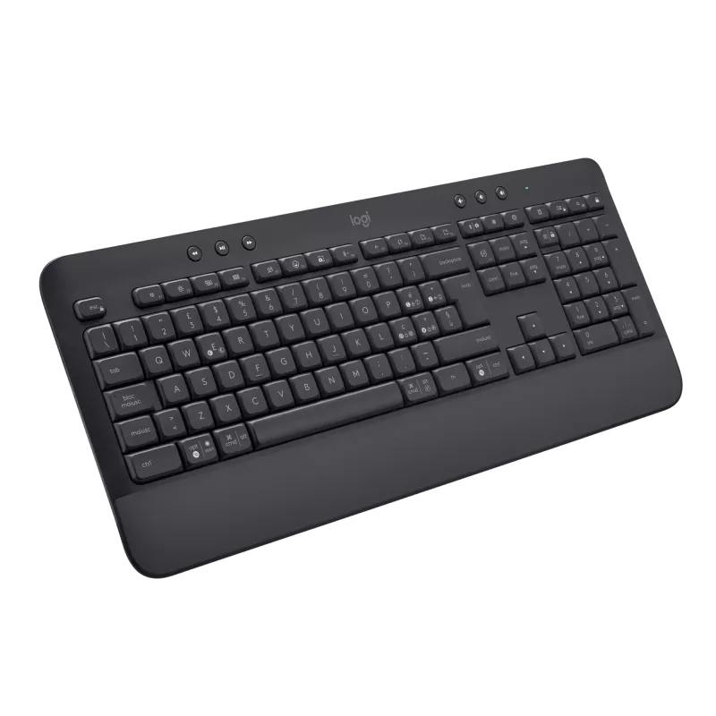Logitech Signature - klaviatūra - belaidė - Bluetooth 5.1 - QWERTY - italų - grafitas (920-010915)