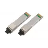 „Extralink SFP 1.25G WDM“ modulių pora 1310/1550 nm vienmodis 3 km SC DOM, skirta HP/Aruba