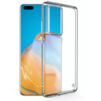 Apsauginis silikoninis dėklas Tellur, skirtas Huawei P40 Pro, permatomas