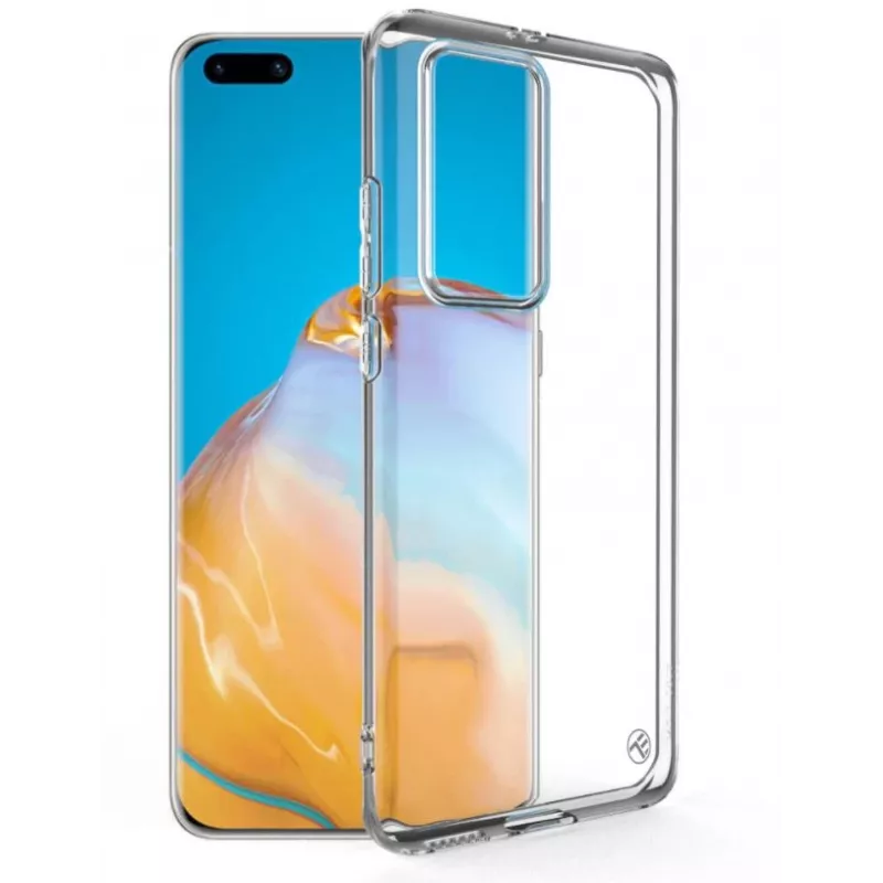 Apsauginis silikoninis dėklas Tellur, skirtas Huawei P40 Pro, permatomas