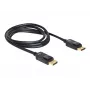 DisplayPort laidas DeLOCK 82585 2m juodas