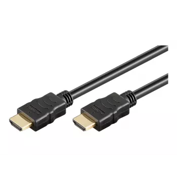 Goobay 3m HDMI Kabel mit Ethernet, 4K (2160p), vergoldete Kontakte