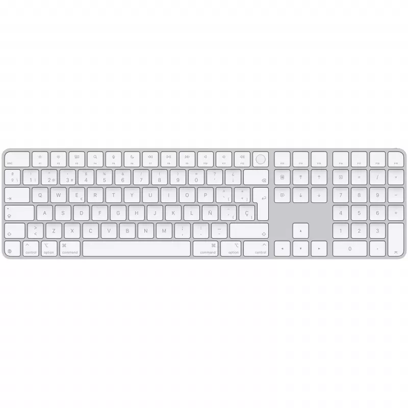 Apple Magic klaviatūra Universal USB + Bluetooth QWERTY Spanish White