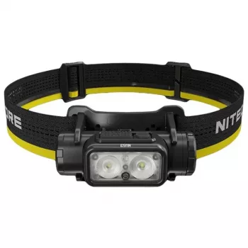 Priekinis žibintas Nitecore NU53 — įkraunamas laisvų rankų šviestuvas, kompaktiškas dizainas