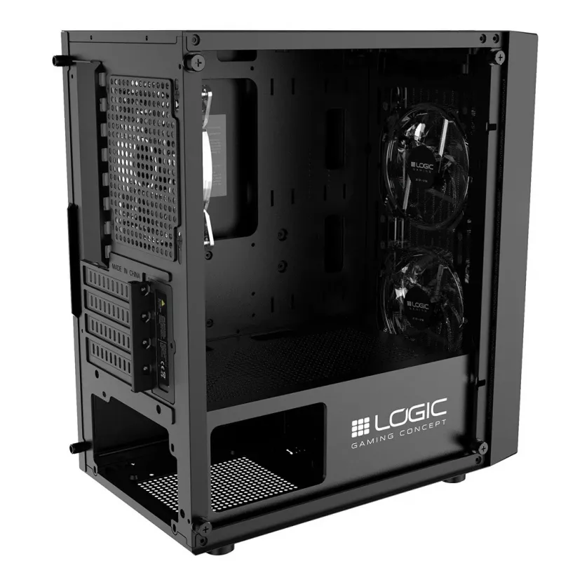 Kompiuterio korpusas Logic Concept Atos AM-ATOS-10-0000000-0002 ATX juodas