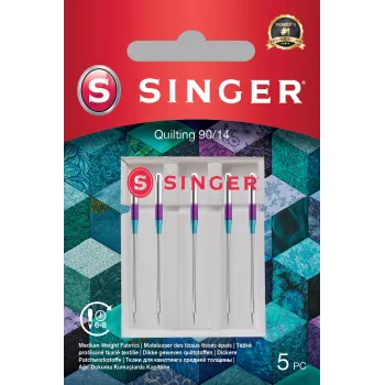 Singer | Skiautinių adata 90/14 5 vnt.