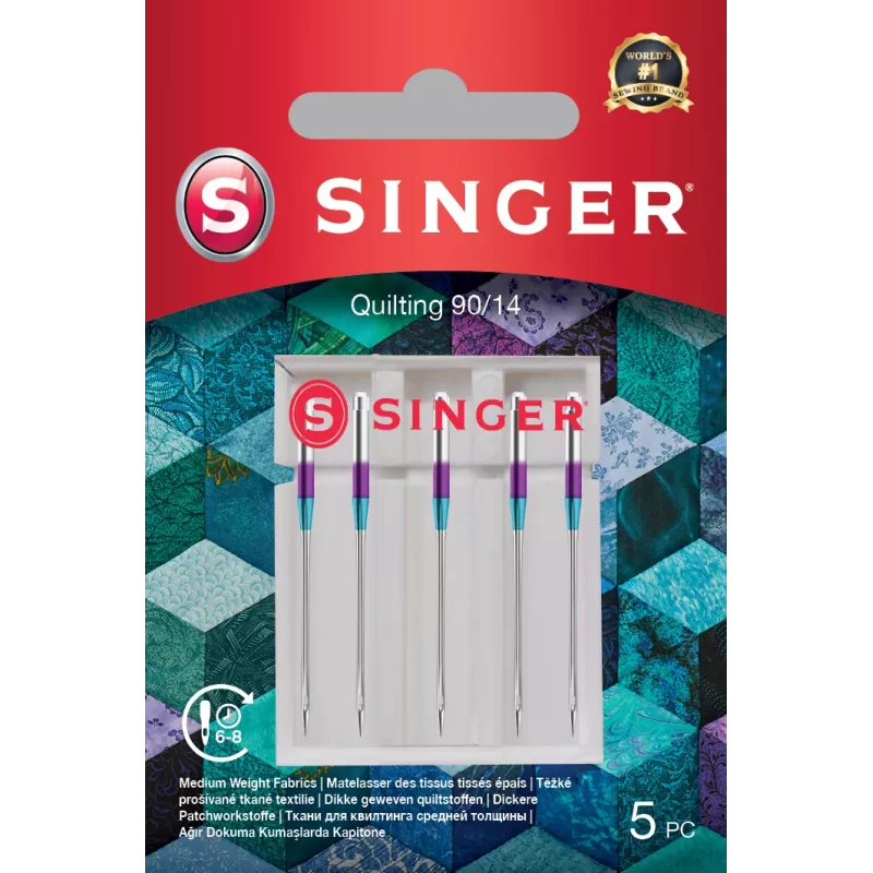 Singer | Skiautinių adata 90/14 5 vnt.