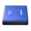 Gembird EE2-U3S-2-B atminties diskų dėklas 2,5 inch USB 3.0 HDD dėklas mėlynas