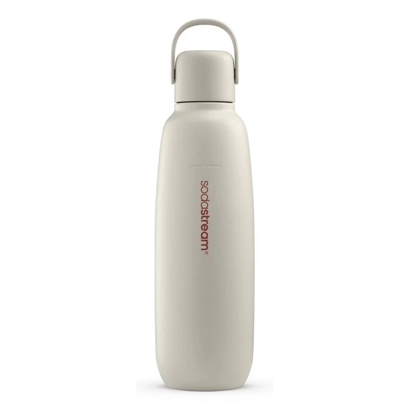 Gazuojantis butelis SodaStream Fizz & Go Nerūdijantis plienas Smėlio spalvos