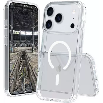 jt berlin BackCase JT Berlin Pankow Clear MagSafe dėklas Apple iPhone 17 Pro skaidrus