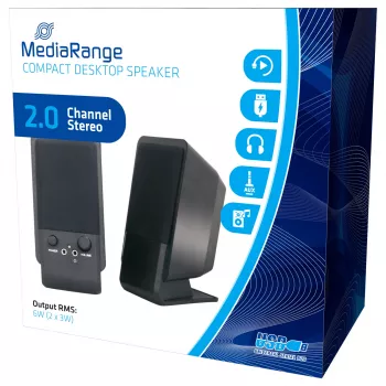 MEDIARANGE garsiakalbis - PC - 6 W (bendra)