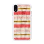 Apsauginis išmaniojo telefono dėklas iKins, skirtas iPhone XR — Short Cake dizainas, baltas