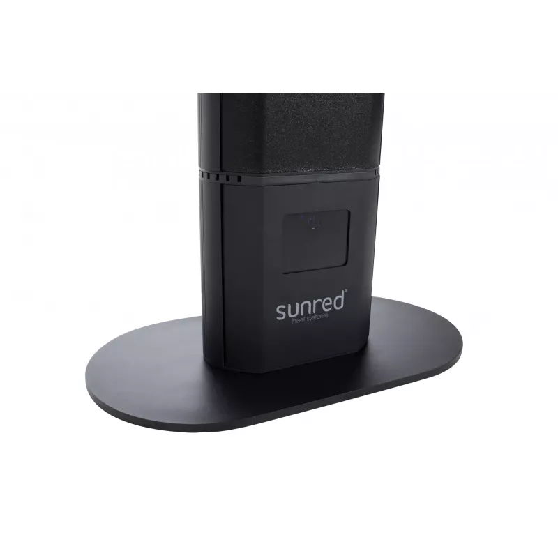 SUNRED | Šildytuvas | RD-DARK-3000L, Valencia Dark Lounge | Infraraudonųjų spindulių | 3000 W | Juodas | IP55