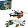 LEGO City 60437 Džiunglių tyrinėtojų sraigtasparnis bazinėje stovykloje
