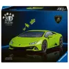 3D dėlionė 158 dalių Lamborghini Huracan EVO žalia