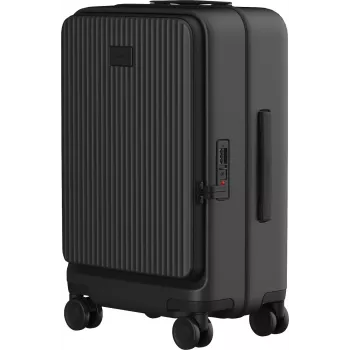 Nešiojamasis lagaminas „Xiaomi Front Pocket“ kietu korpusu 38 l, polikarbonatas, 364×364 mm, 3,5 kg, juoda