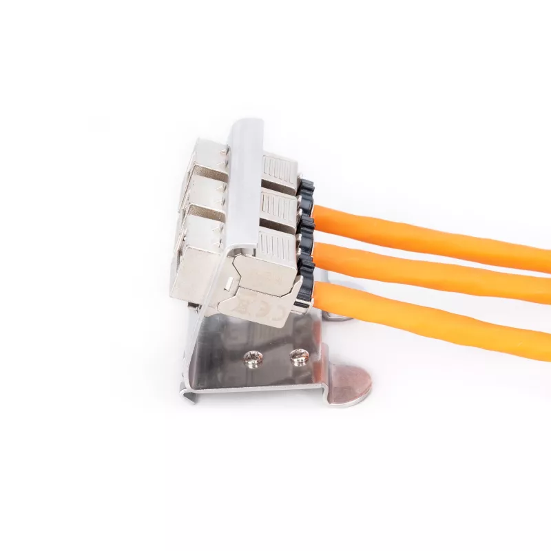 Adapteris Digitus AN-25183 3x Keystone moduliui, nerūdijantis plienas