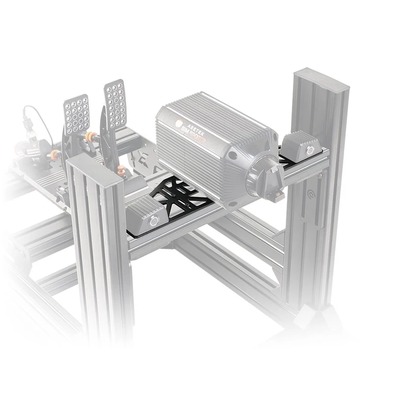 Montavimo laikiklis Asetek SimSports 460×120×5 mm, plienas, juoda
