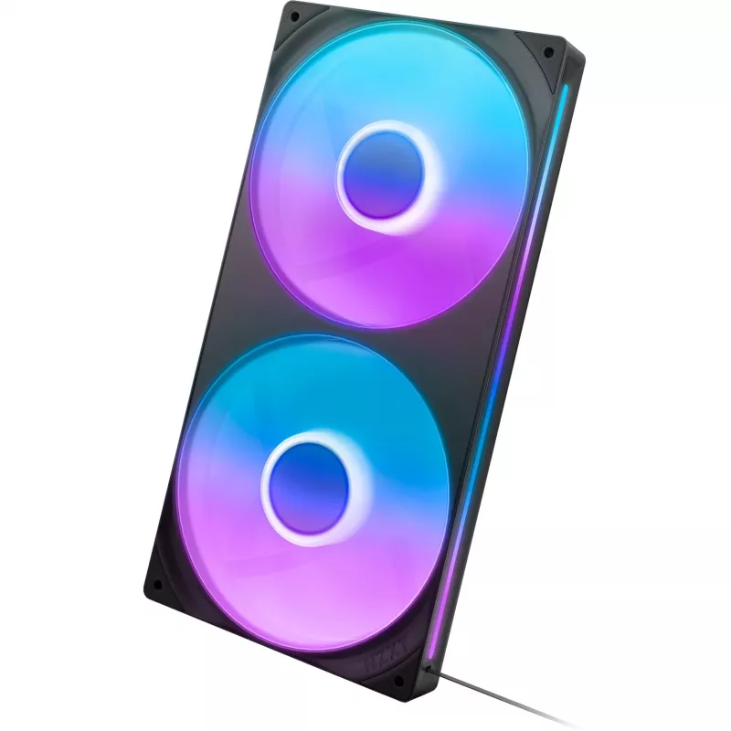 NZXT F280 RGB Core 140mm ARGB PWM 2-Pack Juoda