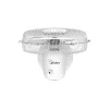 Midea | FT23-21M | Stalinis ventiliatorius | Balta | Skersmuo 23 cm | Greičių skaičius 2 | Sukiojimasis | 25 W