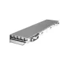 Nešiojamojo kompiuterio baterija Green Cell DE09, skirta DELL Latitude E6400 E6410 E6500, Li-Ion 4400 mAh, 11,1 V, 6 elementai, sidabrinė