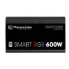 Thermaltake SMART RGB PS-SPR-0600NHSAWE-1 - Maitinimo blokas (vidinis) - ATX12V 2.3 - 80 PLUS - AC 230 V - 600 W - aktyvus PFC - juoda