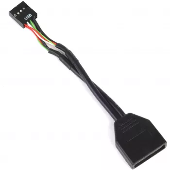 Silverstone G11303050-RT prijungimo priedas Juodas
