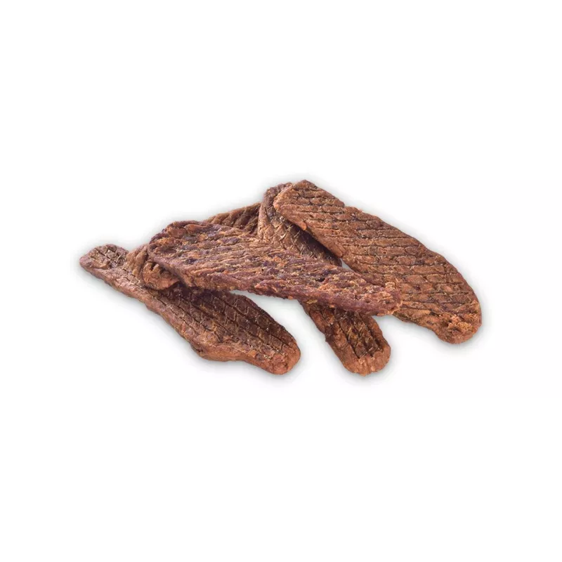 BRIT Meaty Jerky vištienos filė skanėstai šunims, 80 g