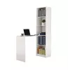 Topeshop R50 BIEL Z BIURKIEM kompiuterio stalas baltas