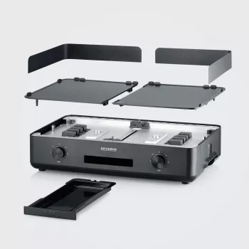 Kontaktinė grilis Severin PG 8569 2200 W juodas aliuminis plastikas