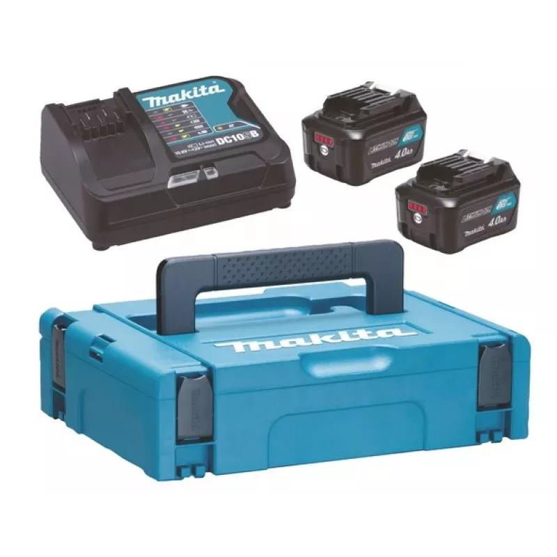 “Makita 197641-2” belaidžių įrankių akumuliatoriaus / įkroviklio akumuliatoriaus ir įkroviklio rinkinys