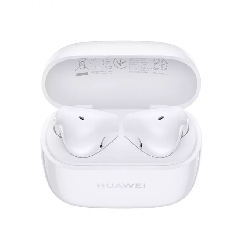„Huawei“ belaidės ausinės „FreeBuds SE 2“ ULC-CT010 su įmontuotu mikrofonu, „Bluetooth“, keraminės baltos spalvos