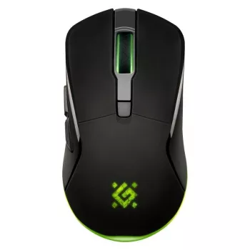 Belaidė žaidimų pelė DEFENDER Demon GM-534 RF, abiem rankoms tinkama, 3200 DPI, 5 mygtukai, 2,4 GHz USB-A nano imtuvas