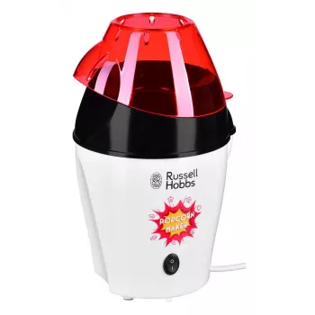Russell Hobbs Fiesta kukurūzų spragėsių aparatas juoda, raudona, balta 1200 W