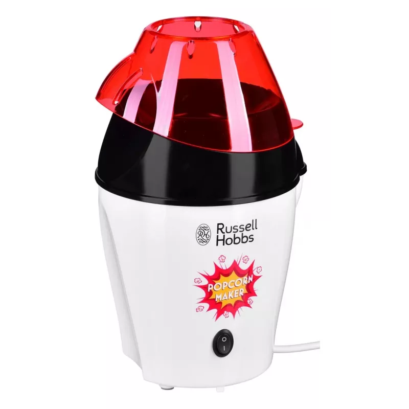 Russell Hobbs Fiesta kukurūzų spragėsių aparatas juoda, raudona, balta 1200 W