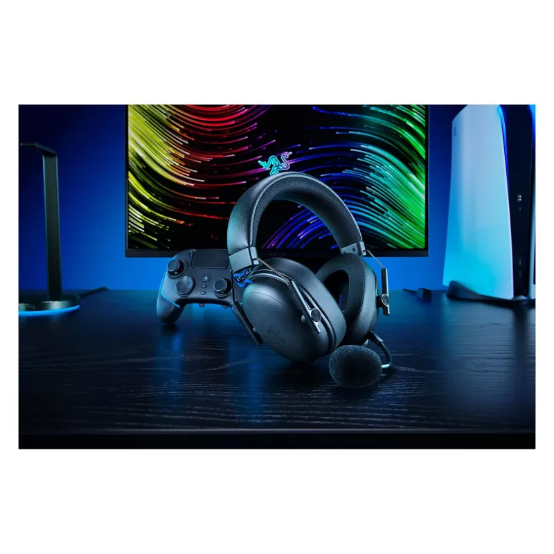Razer | BlackShark V3, skirta PlayStation | Bluetooth | Ausinės ant galvos | Mikrofonas | Belaidės | Juodos