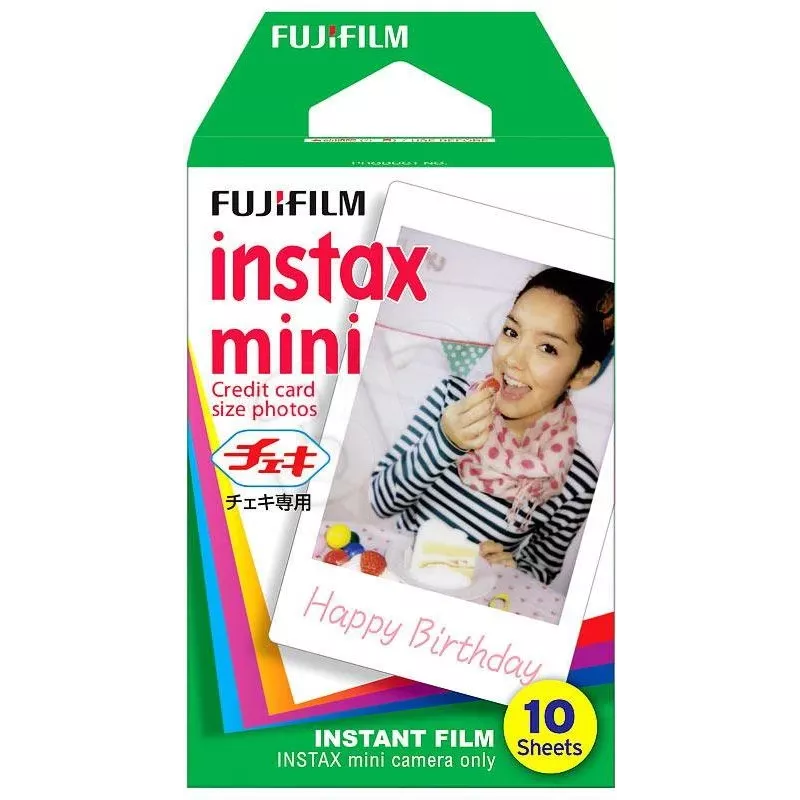 Fujifilm | Instax Mini blizgi momentinė juosta | 86 x 54 mm | Kiekis 10