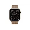 Apple Watch Series 11 GPS + Cellular 46mm Gold Titanium Case su Gold Milanese Loop - S/M (MFD74ZR/A)