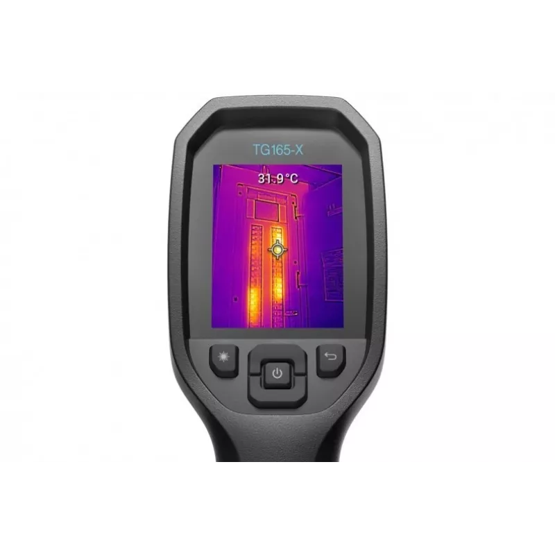 FLIR TG165-X MSX šiluminė kamera -25 iki +300 °C 80 x 60 pikselių 8,7 Hz MSX®, integruotas LED apšvietimas, skaitmeninė kamera