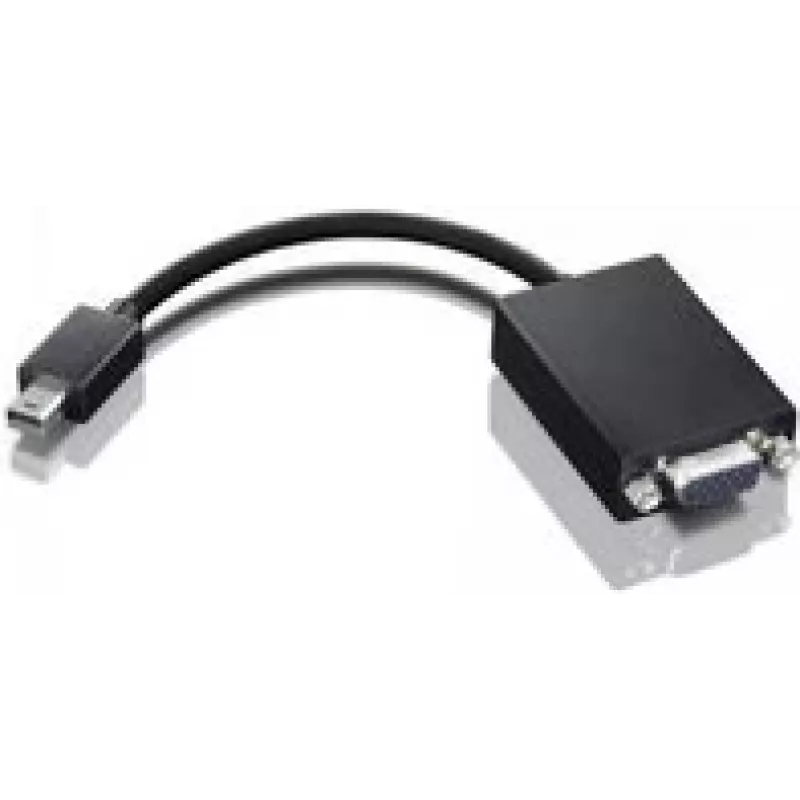 Adapter Lenovo mini-DisplayPort prie VGA 0A36579 — pasyvus vaizdo adapteris miniDP prie VGA ekrano prijungimui