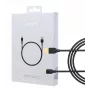 CB-MD1 Juodas greitasis laidas Quick Charge micro USB-USB | 1m | 5A | 480 Mbps