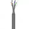 Wentronic Goobay CAT 6 tinklo kabelis, S/FTP (PiMF), pilkas, 305 m – CCA vario mišinys, AWG 23/1 (vientisas), PVC (95696)